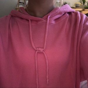 Brandy Melville thermal hoodie